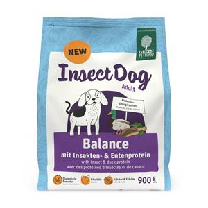 Green Petfood 900g  InsectDog Balance insecten & Kip droog hondenvoer