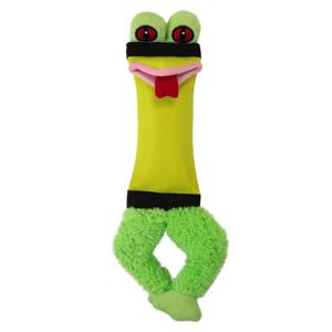 Hyper Pet Fire Hose Friends kikker - 1 stuk hondenspeeltje