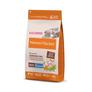 Nature’s Variety 1,25kg Nature's Variety Healthy Grains Kitten witvis droogvoer voor katten