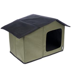 TIAKI kattenhuis Camo 58x42x37cm
