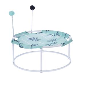 TIAKI palmboom ligstoel met pompons Ø45x19cm kat