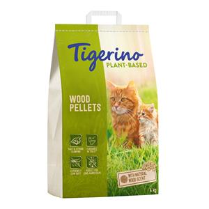 Tigerino 8l (4kg)  Plantaardige Houtkorrels Kattenbakvulling - Natuurlijke houtgeur, geurvrij