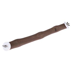 TIAKI Maat M: L35xB2,5cm  hoekvogelzitstok van natuurlijk hout Kooi accessoires