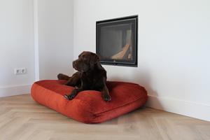 Hondenbed.nl Dog's Companion Hondenbed brique double ribcord