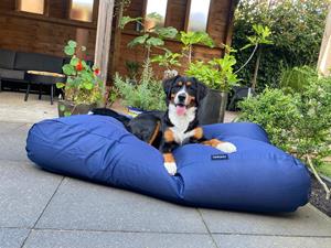 Hondenbed.nl Dog's Companion Hondenbed donkerblauw vuilafstotende coating