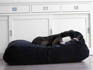 Hondenbed.nl Dog's Companion Hondenbed zwart ribcord