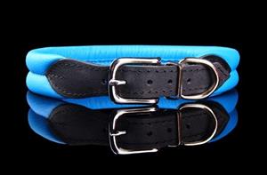 Hondenbed.nl Leren hondenhalsband soft