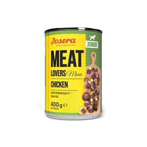 Josera 6x400g  Meat Lovers Junior Menu Kip natvoer voor Honden