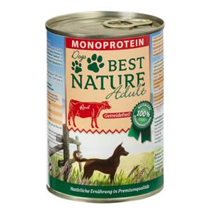 Best Nature 6x 400g  Adult Dog Monoprotein Rund 6 x 400g nat hondenvoer