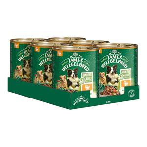 James Wellbeloved 6x800g  Grain Free Adult Dog Hypoallergeen Kalkoen Hondenvoer nat