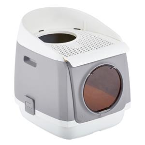 Zooplus Schulze Cat Residence kattenbak grijze kat