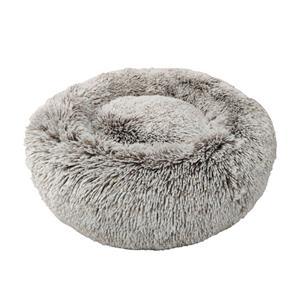 @Pet Hondenkussen Cuddle Rond Bruin/Beige