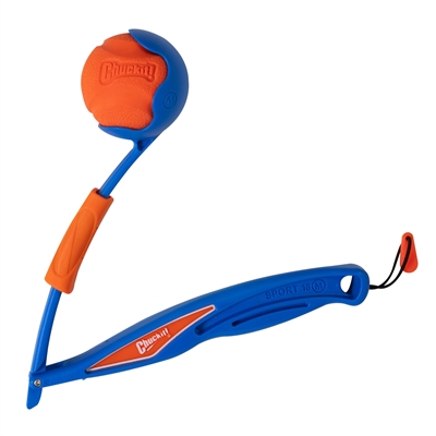 Chuckit! Fetch & Fold Mini Ball Launcher maat 18m 18,9cm hond