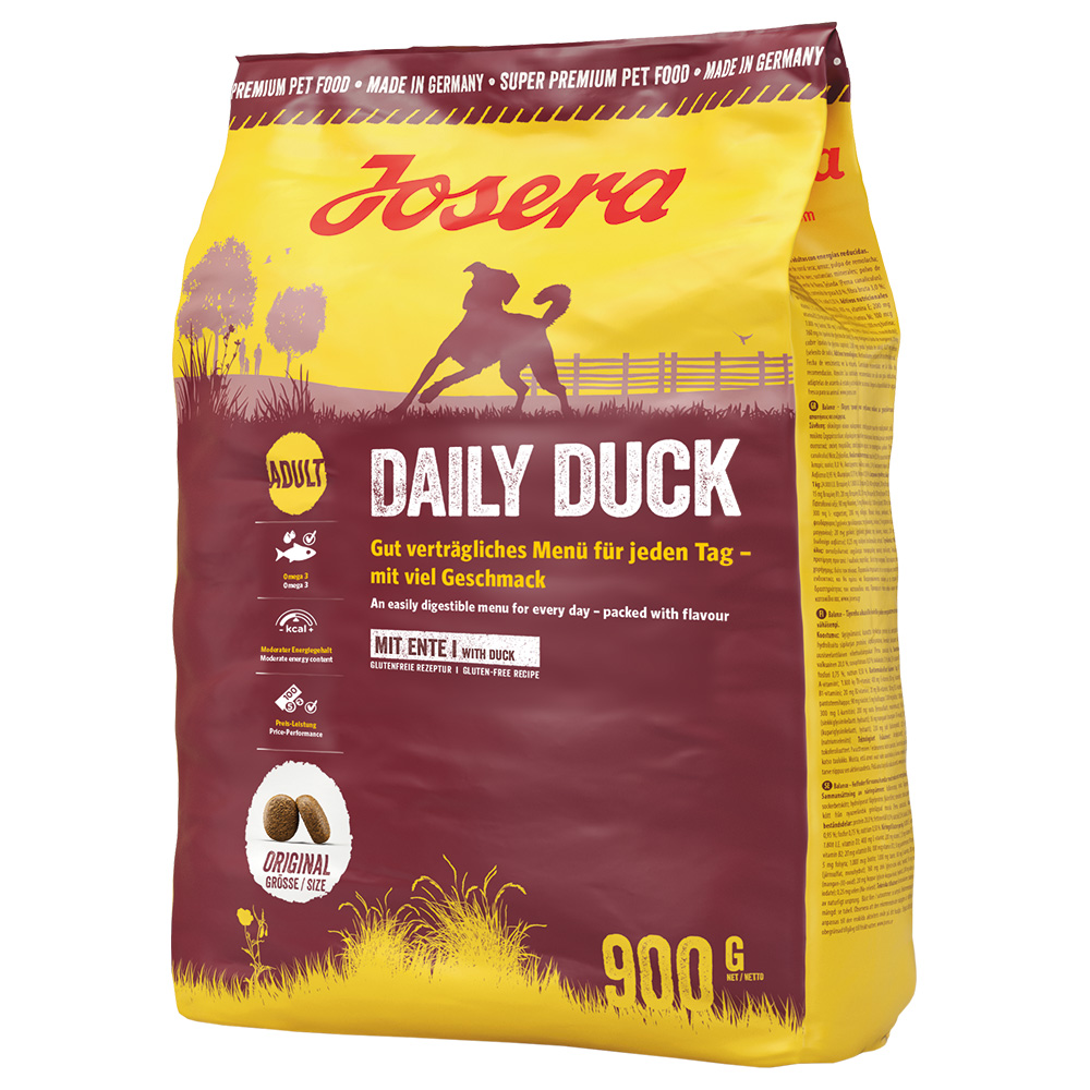 Josera 900g  Daily Duck droog hondenvoer