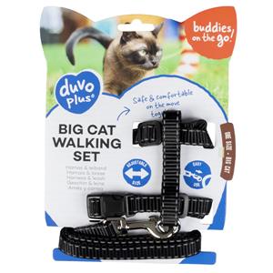 Duvo+ Grote Kat Wandelset Refelecterend Uni 30-50cm / 12mm - 125cm