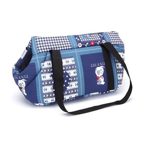 Nobleza Hondendraagtas gevoerd - Tot 7,5 kg - Blauw