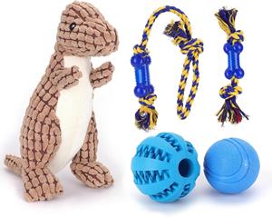 Nobleza Honden speelgoedset - 5 speeltjes