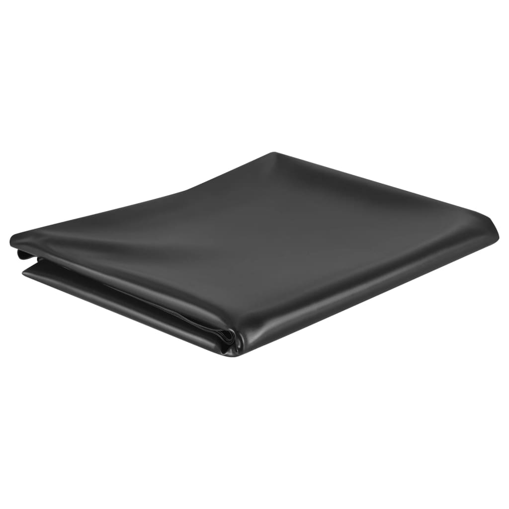 VidaXL Vijverfolie 0,5 mm 2x4 m PVC zwart