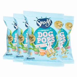 Smoofl 4x  Pops Zalmolie&Algen 24 gr