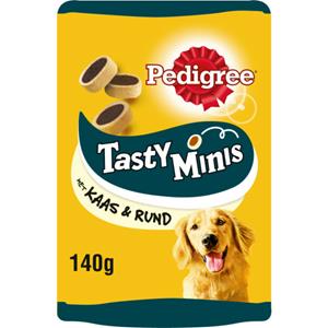 Pedigree 6x  Tasty Hondensnacks Minis Cheesy Bites 140 gr