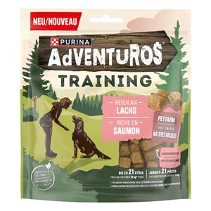 Adventuros 6x  Training Treats Zalm 115 gr
