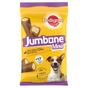 Pedigree 8x  Jumbstone Hondensnacks Mini Kip&Lam 160 gr