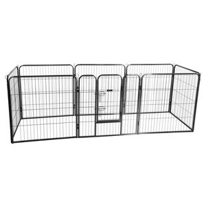 Kerbl Pet Kerbl Huisdierverblijf met deur voor honden en puppy's 8 elementen à 80x77cm