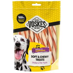 Voskes 10x  Kip - Vis Twists 100 gr