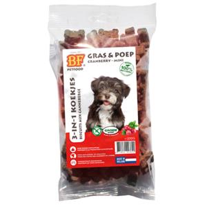 BF Petfood 12x  3-in-1 Koekjes Mini Cranberry 200 gr