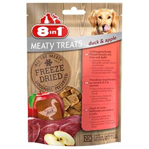 8in1 8x  Meaty Treats Eend en Appel 50 gr