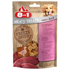 8in1 8x  Meaty Treats Eend 50 gr