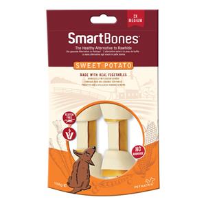 Smartbones 7x  Sweet Potato Medium 2 stuks