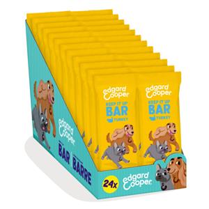 Edgard&Cooper 24x  Adult Bar Kalkoen 30 gr