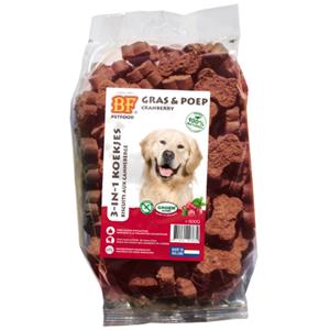 BF Petfood 12x  3-in-1 Koekjes Cranberry 500 gr