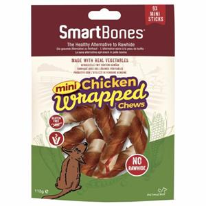 Smartbones 10x  Kip Wrapped Sticks 5 stuks