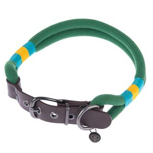 Nomad Tales Spirit Halsband, pine - Maat XS: 30 - 36 cm Halsomvang, B 30 mm