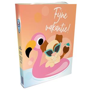 Renske 10x  Woef Gift Fijne Vakantie (Zonvakantie)