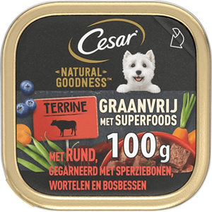 Cesar Natural Goodness Alu Paté Rund Graanvrij 100 gr