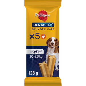 Pedigree Dentastix Hondensnacks Medium Single 5-pack 128 gr