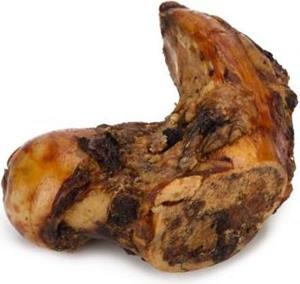 BEEZTEES Gedroogde Hele Runderknook - Hondensnack - 12 cm
