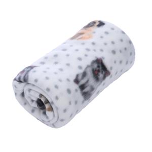 Zooplus Basics Knuffeldeken Fleece Honden Stippen 150x100cm hond