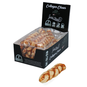 Petsexclusive Luna's Choice Collagen Braid Chicken Medium