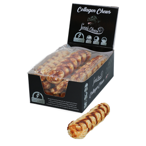 Petsexclusive Luna's Choice Collagen Braid Salmon Large
