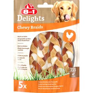 8in1 Delights Chewy Braid XS/S 75 gr