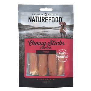 Rosewood 7x  Naturefood Chewy Sticks Zalm 100 gr