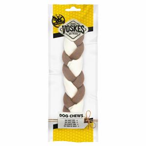 Voskes 10x  Twist Duo Run Wit - Bruin M