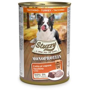 Stuzzy 6x  Hondenvoer MonoProtein Kalkoen 400 gr