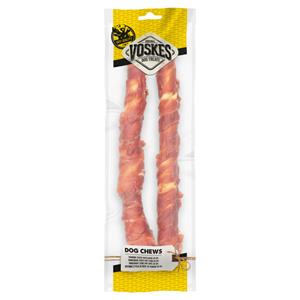 Voskes Stick Runderhuid Eend 25 cm 2 stuks