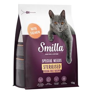 Smilla 1kg  Graanvrij Recept Sterilised met Zalm