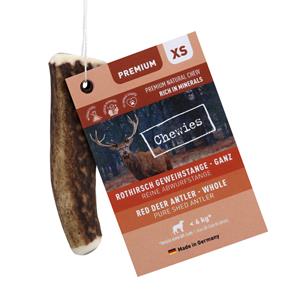 Chewies 6x  Edelherten Gewei Stang XS 50 gr